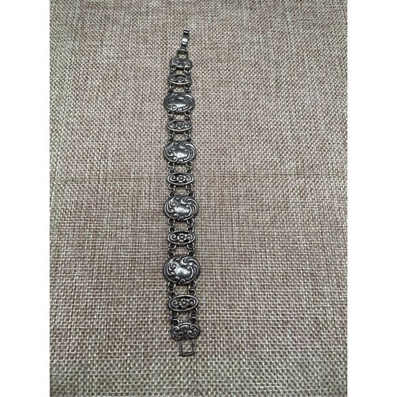 Brighton Bracelet 5889 Silver Floral Link - Picture 6 of 8